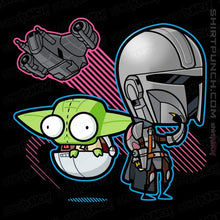 Load image into Gallery viewer, Shirts Magnets / 3"x3" / Black Zim Djarin