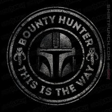 Load image into Gallery viewer, Shirts Magnets / 3"x3" / Black Bounty Hunter Way