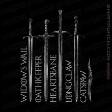 Load image into Gallery viewer, Shirts Magnets / 3"x3" / Black Valyrian Steel