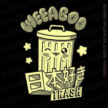 Load image into Gallery viewer, Secret_Shirts Magnets / 3"x3" / Black Weaboo Trash