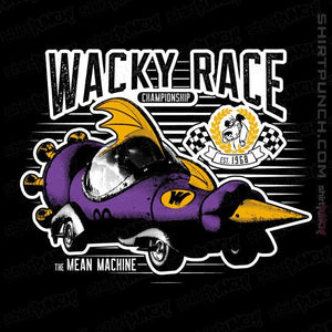 Daily_Deal_Shirts Magnets / 3"x3" / Black Wacky Race