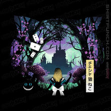 Load image into Gallery viewer, Daily_Deal_Shirts Magnets / 3"x3" / Black Alice Landscape