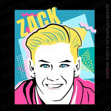 Load image into Gallery viewer, Shirts Magnets / 3"x3" / Black 80s Zack