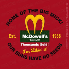 Load image into Gallery viewer, Secret_Shirts Magnets / 3"x3" / Red McDowells