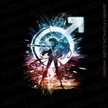 Load image into Gallery viewer, Shirts Magnets / 3"x3" / Black Mars Storm