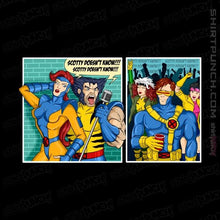 Load image into Gallery viewer, Shirts Magnets / 3"x3" / Black Scotty Doesn't Know