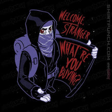 Load image into Gallery viewer, Secret_Shirts Magnets / 3"x3" / Black Stranger Merchant