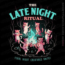 Load image into Gallery viewer, Daily_Deal_Shirts Magnets / 3"x3" / Black The Late Night Ritual