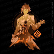 Load image into Gallery viewer, Shirts Magnets / 3"x3" / Black Vago Mundo Zhongli