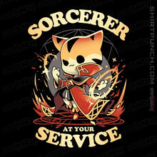 Load image into Gallery viewer, Daily_Deal_Shirts Magnets / 3"x3" / Black Sorcerer's Call