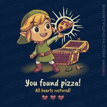 Load image into Gallery viewer, Daily_Deal_Shirts Magnets / 3"x3" / Navy Legendary Pizza