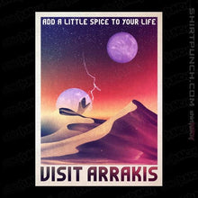 Load image into Gallery viewer, Secret_Shirts Magnets / 3"x3" / Black Planet Arrakis