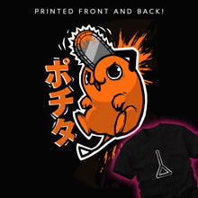 Load image into Gallery viewer, Daily_Deal_Shirts Magnets / 3"x3" / Black Pochita Pull Cord