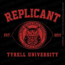 Load image into Gallery viewer, Daily_Deal_Shirts Magnets / 3"x3" / Black Replicant University