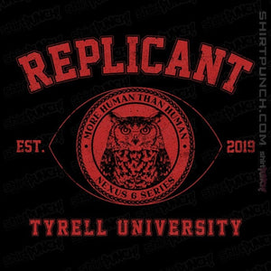 Daily_Deal_Shirts Magnets / 3"x3" / Black Replicant University