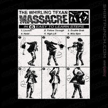 Load image into Gallery viewer, Shirts Magnets / 3&quot;x3&quot; / Black Texan Massacre Dance
