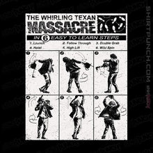 Load image into Gallery viewer, Shirts Magnets / 3"x3" / Black Texan Massacre Dance