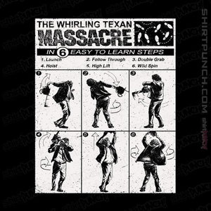 Shirts Magnets / 3"x3" / Black Texan Massacre Dance
