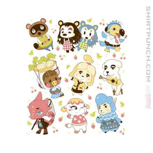 Load image into Gallery viewer, Shirts Magnets / 3"x3" / White Cute Bunch