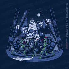 Load image into Gallery viewer, Secret_Shirts Magnets / 3"x3" / Navy Big Apple Three AM