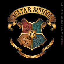 Load image into Gallery viewer, Shirts Magnets / 3"x3" / Black Avatar School