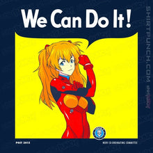 Load image into Gallery viewer, Shirts Magnets / 3"x3" / Navy We Can Do It Shinji