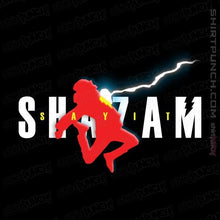 Load image into Gallery viewer, Shirts Magnets / 3"x3" / Black Say It