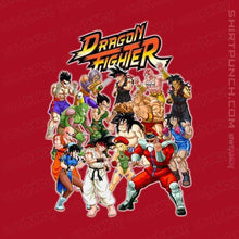 Load image into Gallery viewer, Shirts Magnets / 3"x3" / Red Street Fighter DBZ