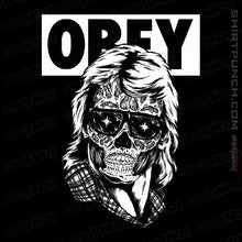 Load image into Gallery viewer, Shirts Magnets / 3"x3" / Black They Obey