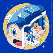 Load image into Gallery viewer, Shirts Magnets / 3"x3" / Royal Blue The Blue Bomber Head