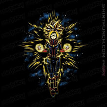 Load image into Gallery viewer, Shirts Magnets / 3"x3" / Black Captain Saiyan