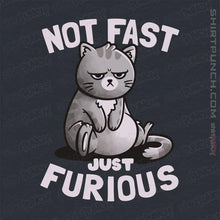 Load image into Gallery viewer, Shirts Magnets / 3"x3" / Dark Heather Not Fast Just Furious
