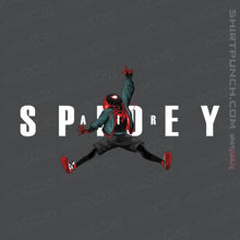 Load image into Gallery viewer, Shirts Magnets / 3"x3" / Charcoal Air Spidey