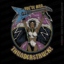 Load image into Gallery viewer, Daily_Deal_Shirts Magnets / 3"x3" / Black Thunderstruck