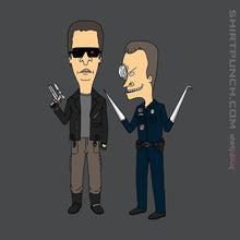 Load image into Gallery viewer, Shirts Magnets / 3"x3" / Charcoal T800 and T1000