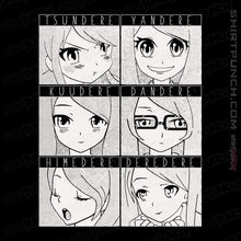 Load image into Gallery viewer, Secret_Shirts Magnets / 3"x3" / Black Dere Type