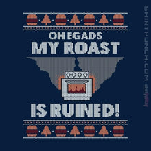 Load image into Gallery viewer, Shirts Magnets / 3"x3" / Navy Roast Is Ruined