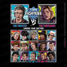 Load image into Gallery viewer, Daily_Deal_Shirts Magnets / 3"x3" / Black Time Fighters 12th vs 13th