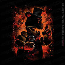 Load image into Gallery viewer, Daily_Deal_Shirts Magnets / 3"x3" / Black The Animatronic Bear