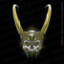 Load image into Gallery viewer, Shirts Magnets / 3"x3" / Black Loki Skull