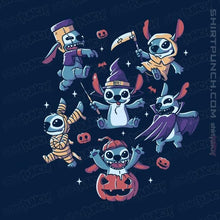 Load image into Gallery viewer, Shirts Magnets / 3"x3" / Navy Halloween Experiments