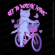 Load image into Gallery viewer, Daily_Deal_Shirts Magnets / 3"x3" / Black Off To Wreak Havoc