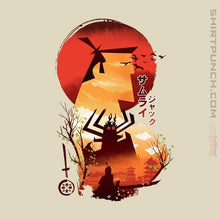 Load image into Gallery viewer, Shirts Magnets / 3"x3" / Natural Samurai Jack Sumi-e