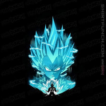 Load image into Gallery viewer, Shirts Magnets / 3"x3" / Black Super Saiyan Blue