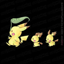 Load image into Gallery viewer, Shirts Magnets / 3"x3" / Black Pika Pika