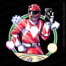 Load image into Gallery viewer, Daily_Deal_Shirts Magnets / 3"x3" / Black Red Ranger Dance