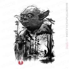 Load image into Gallery viewer, Daily_Deal_Shirts Magnets / 3"x3" / White The Master In The Swamp Sumi-e