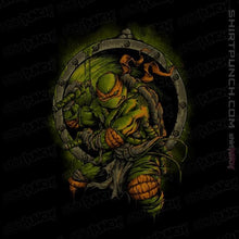 Load image into Gallery viewer, Secret_Shirts Magnets / 3"x3" / Black TMNT Mikey