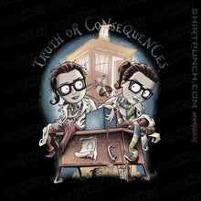 Load image into Gallery viewer, Shirts Magnets / 3"x3" / Black Truth Or Consequences