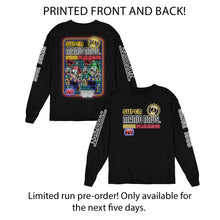Load image into Gallery viewer, Daily_Deal_Shirts Magnets / 3"x3" / Black Mario Plumber Neon Long Sleeve